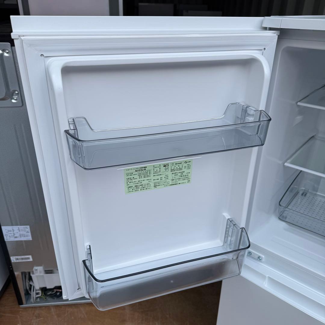 C7132★2023年製★未使用に近い★シャープ冷蔵庫ホワイト右.左開き　洗濯機