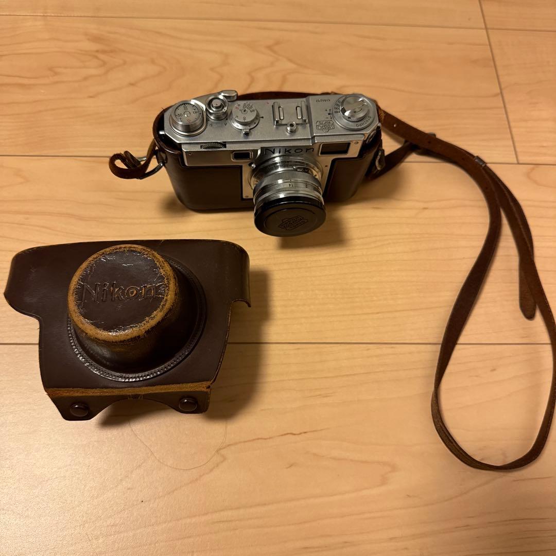 【美品・動作快調】Nikon S2前期型　NIKKOR 5cm F1.4付