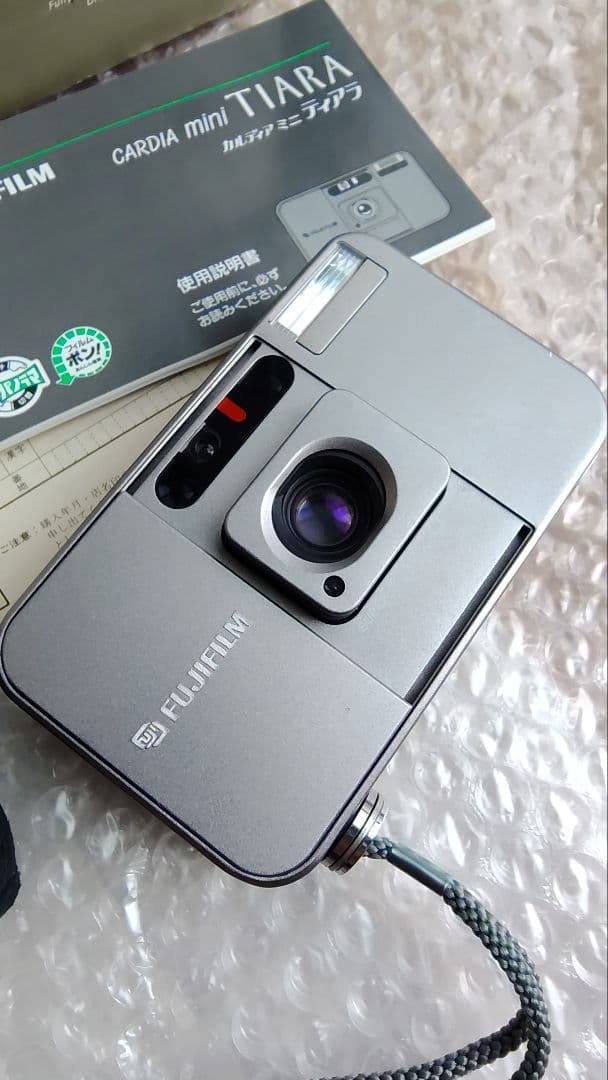 フジ CARDIA mini TIARA フイルムカメラ フジノンレンズ