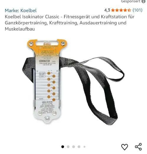 ISOKINATOR 筋力トレーニング器具