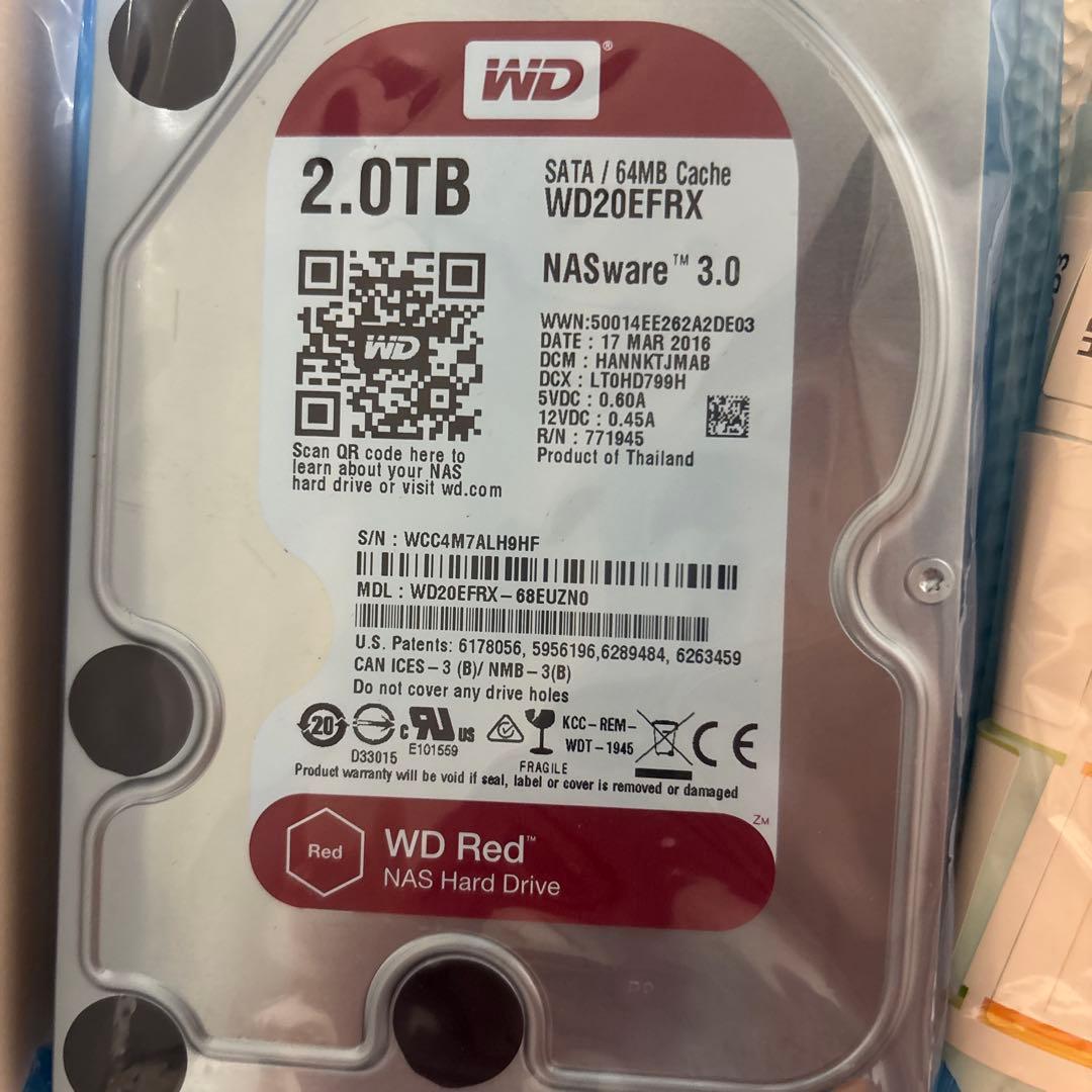 アイオーデータ IODATA NAS 2TB HDLH-OP2R ハードディスク