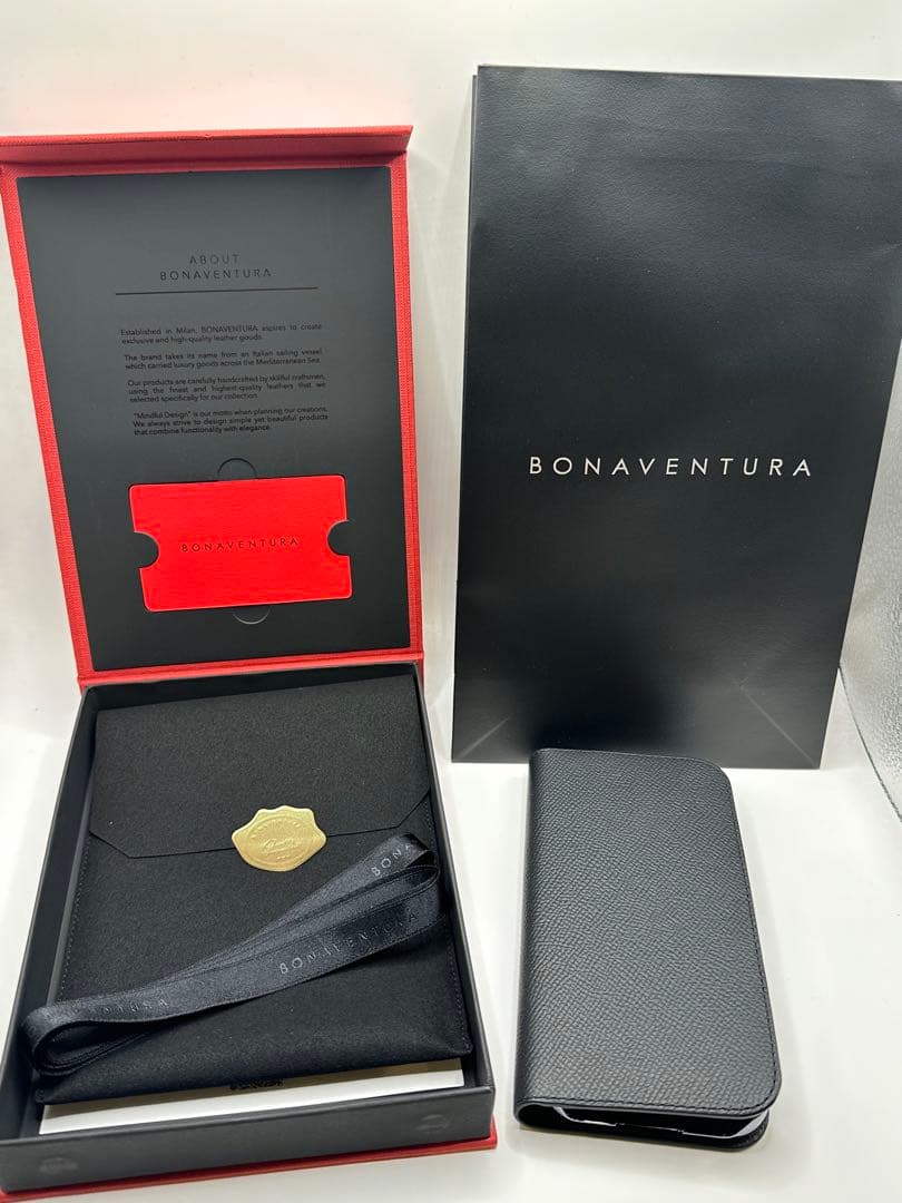 ボナベンチュラiPhone16pro 手帳型iPhone case