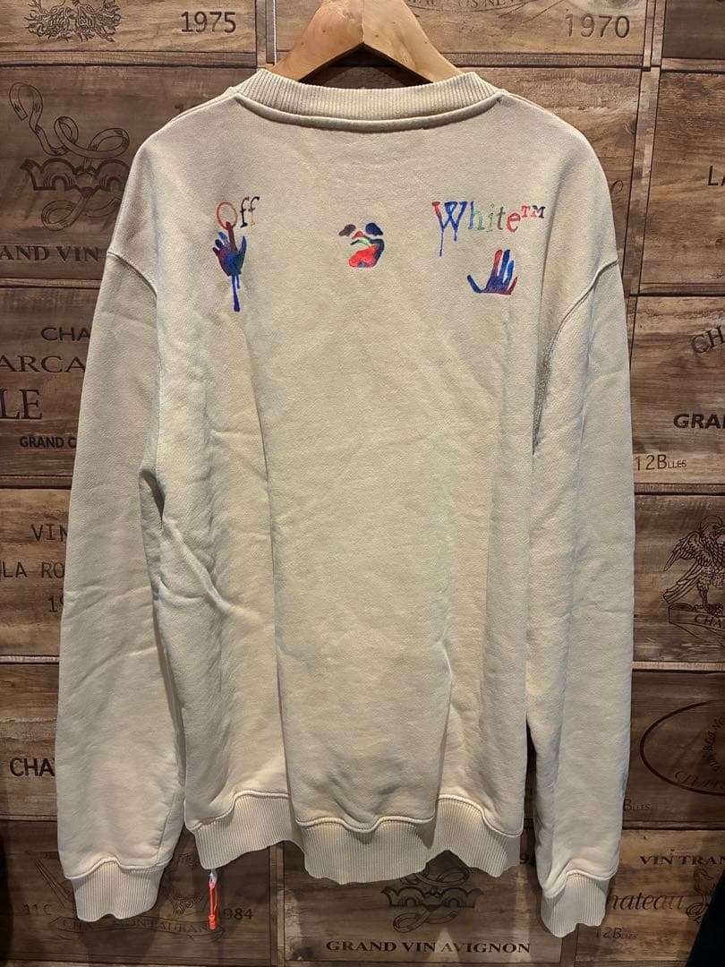 【値下げ対応可能‼️】 Off-White オフホワイト トレーナー Sサイズ