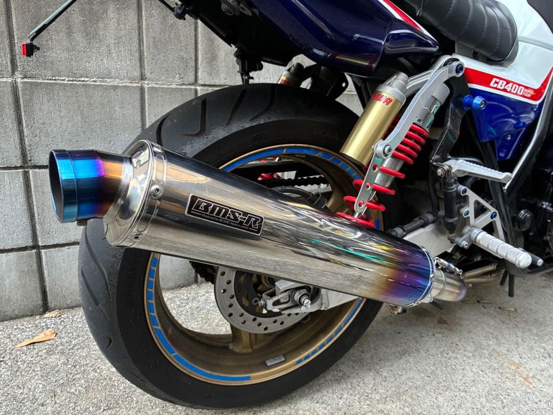 cb400sf nc39.nc31 ビームス　スリップオンマフラー サイレンサー