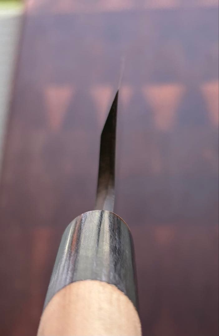 堺打刃物　霞　出刃　150mm 5寸　包丁　白鋼　和包丁　釣り　未使用