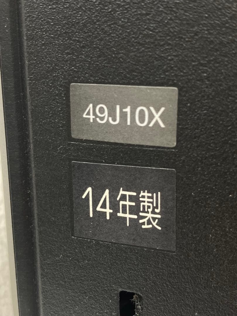 TOSHIBA 東芝 REGZA レグザ 49J10X 液晶カラーテレビ