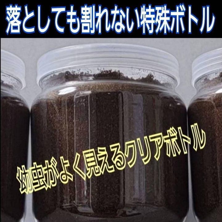 ミヤマクワガタ、ノコギリ幼虫に抜群！800mlボトル入プレミアム発酵マット30本