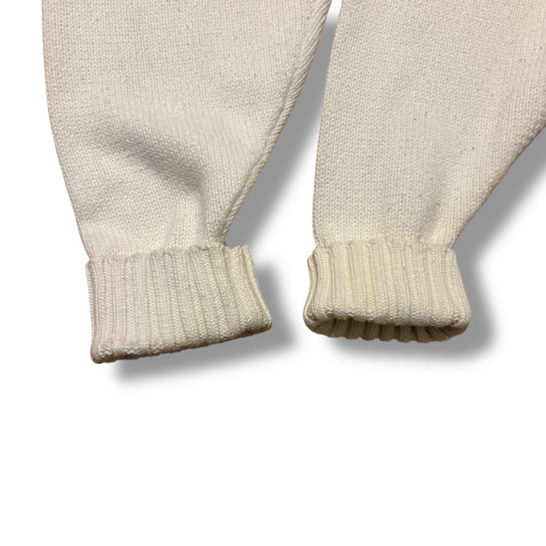 Polo by Ralph Lauren ポロベア 刺繍 コットンニット L