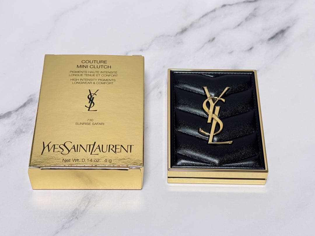 YSL サナ使用色 クチュールミニクラッチ 730サンライズサファリ