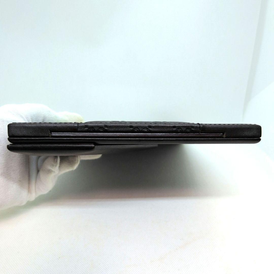 【激レア 極美品】グッチ　フォトフレーム　写真立て　シマレザー　GG柄　ブラウン