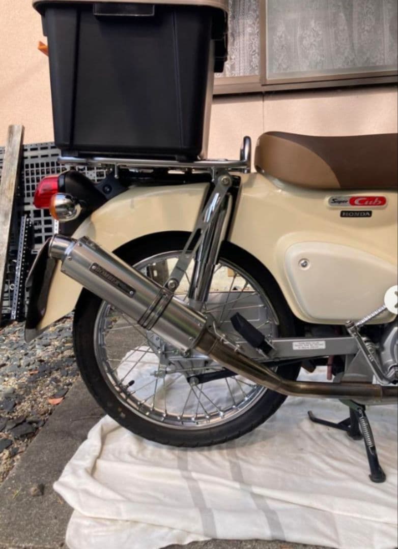 スーパーカブ110 ja07 タケガワ ボンバーマフラー