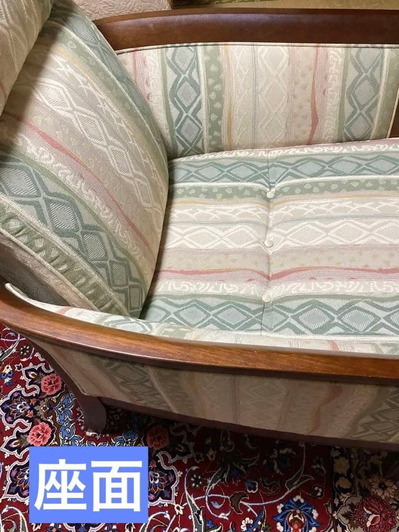 【マルニ木工】シングルソファー　リクライニング　美品　座面ゆったり　ハイバック