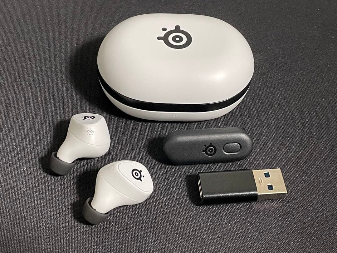 イヤホン SteelSeries Arctis GameBuds white