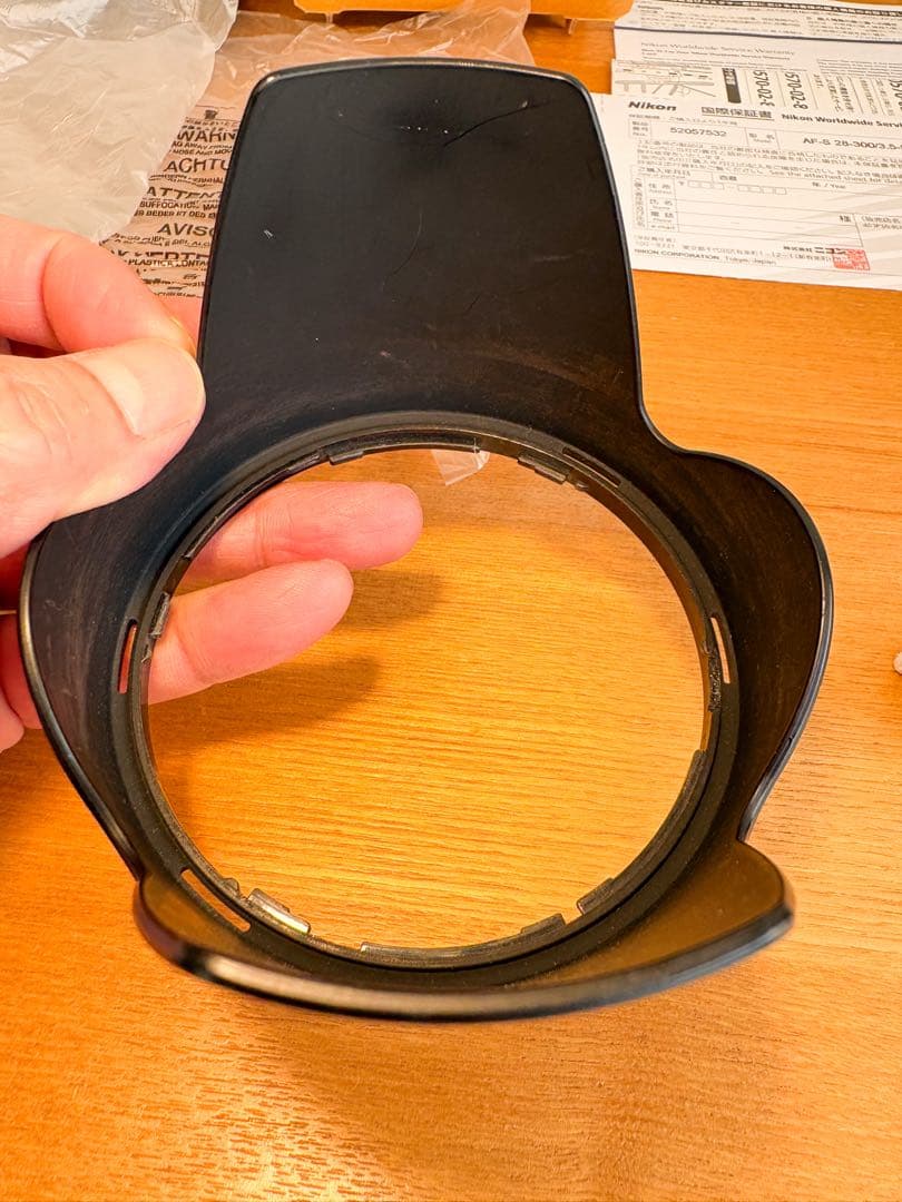 Nikon AF-S NIKKOR 28-300mm VR レンズフィルター付