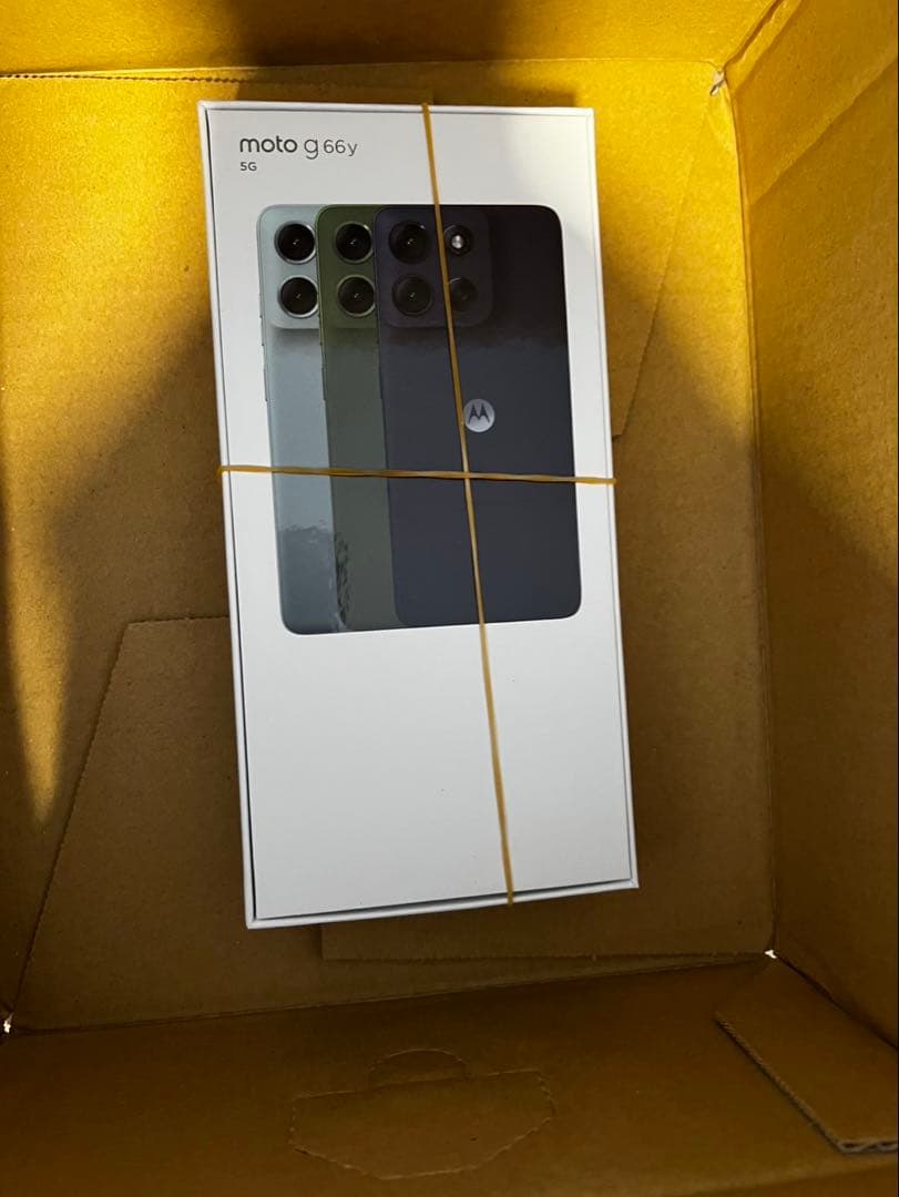 motorola moto g66y 5G 本体 グレー　値下げ不可