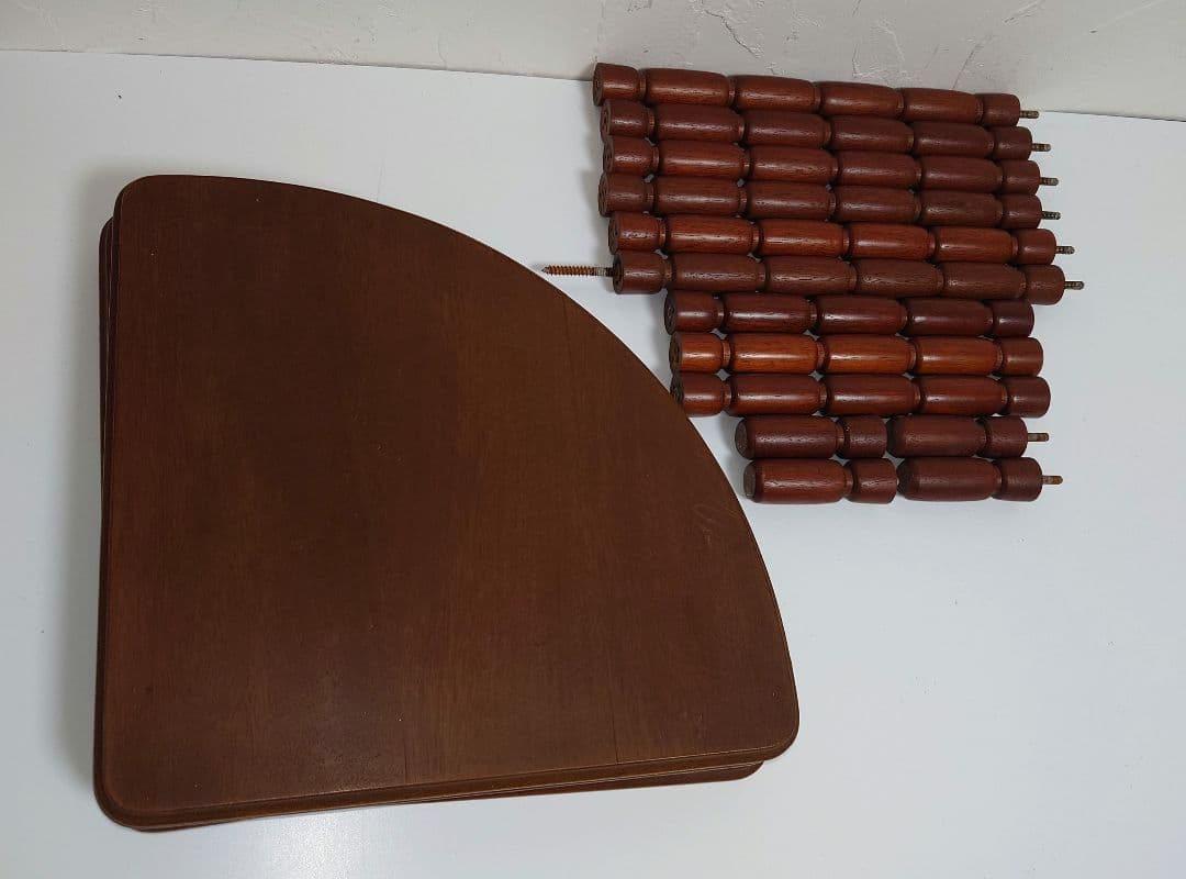 う*ぎ様 木製 マルニ 4段 コーナーラック MARUNI コーナー家具 棚 物