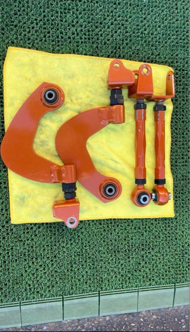 SKIDRACING50プリウスアッパーアーム　トーコンアームキャンバーブロック