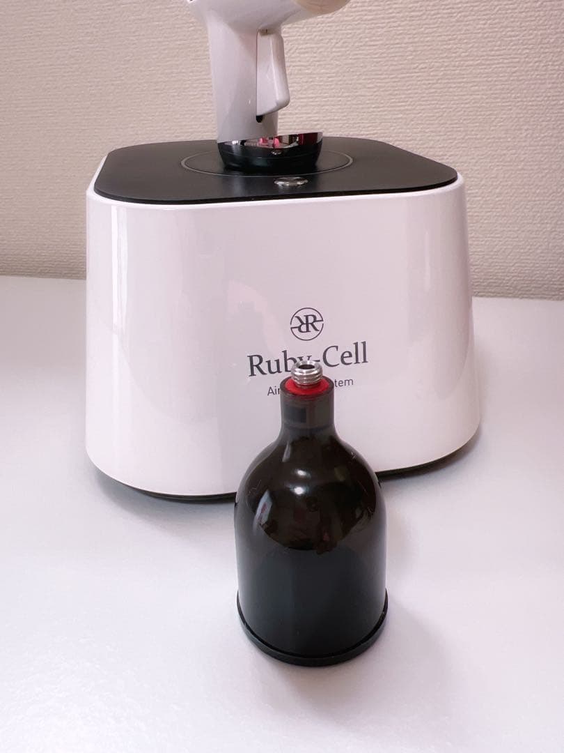 ルビーセルエアブラシ＆ヘアブラシ