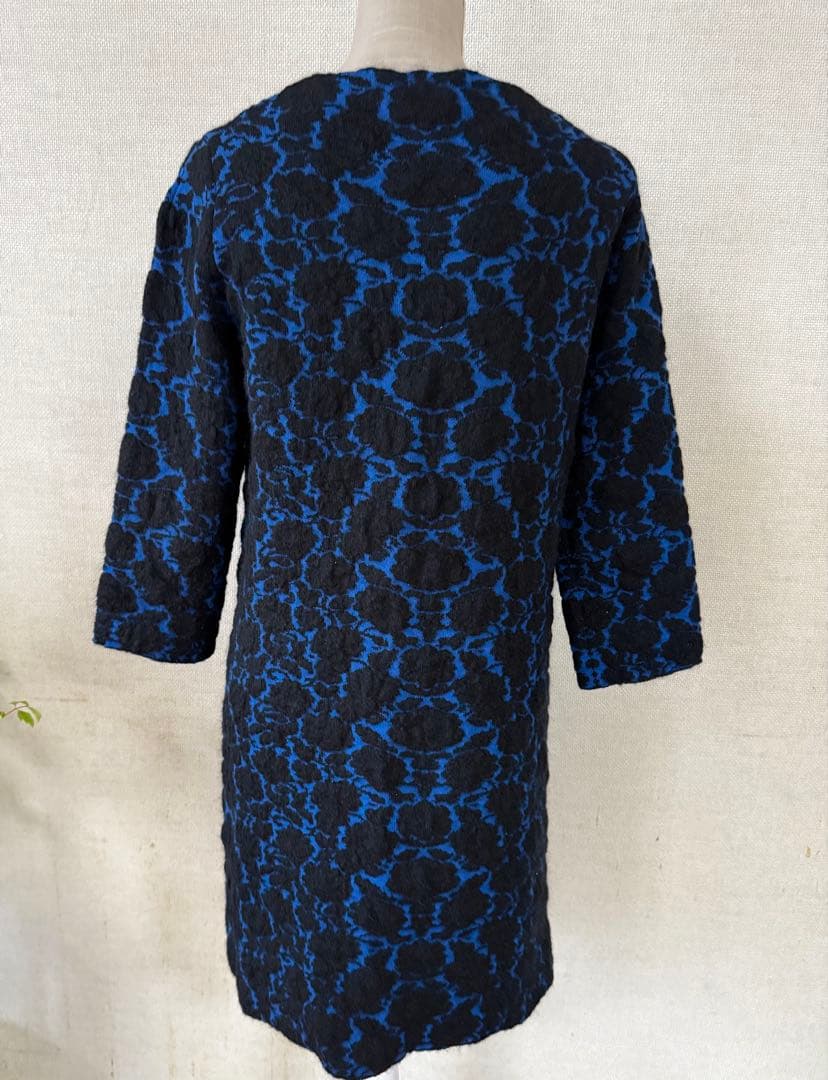 牛牛さま専用　ルイヴィトン　黒と青のパターンワンピース