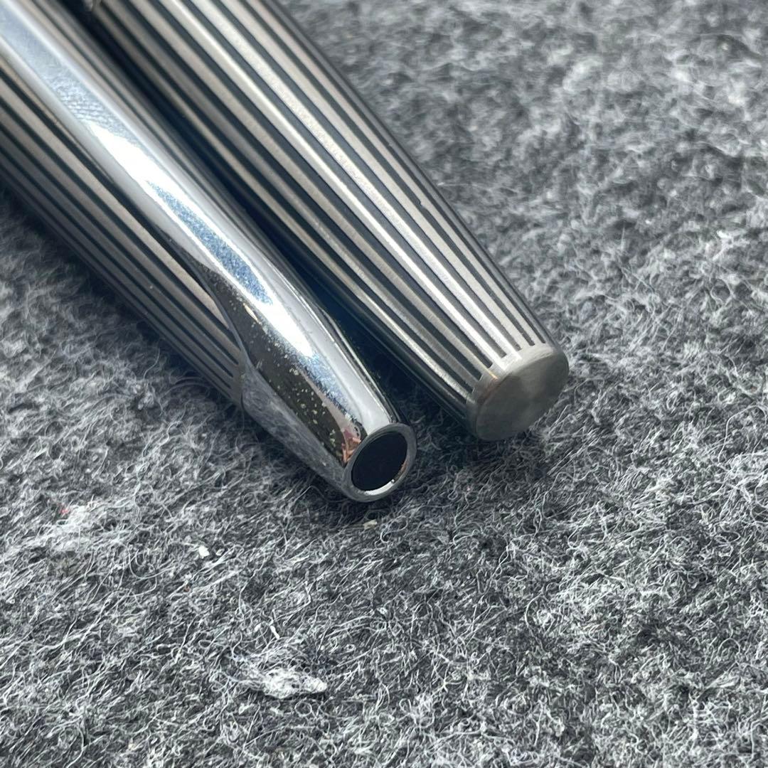 ★PE576□PILOT μ パイロット ミュー ストライプ 箱付き 万年筆