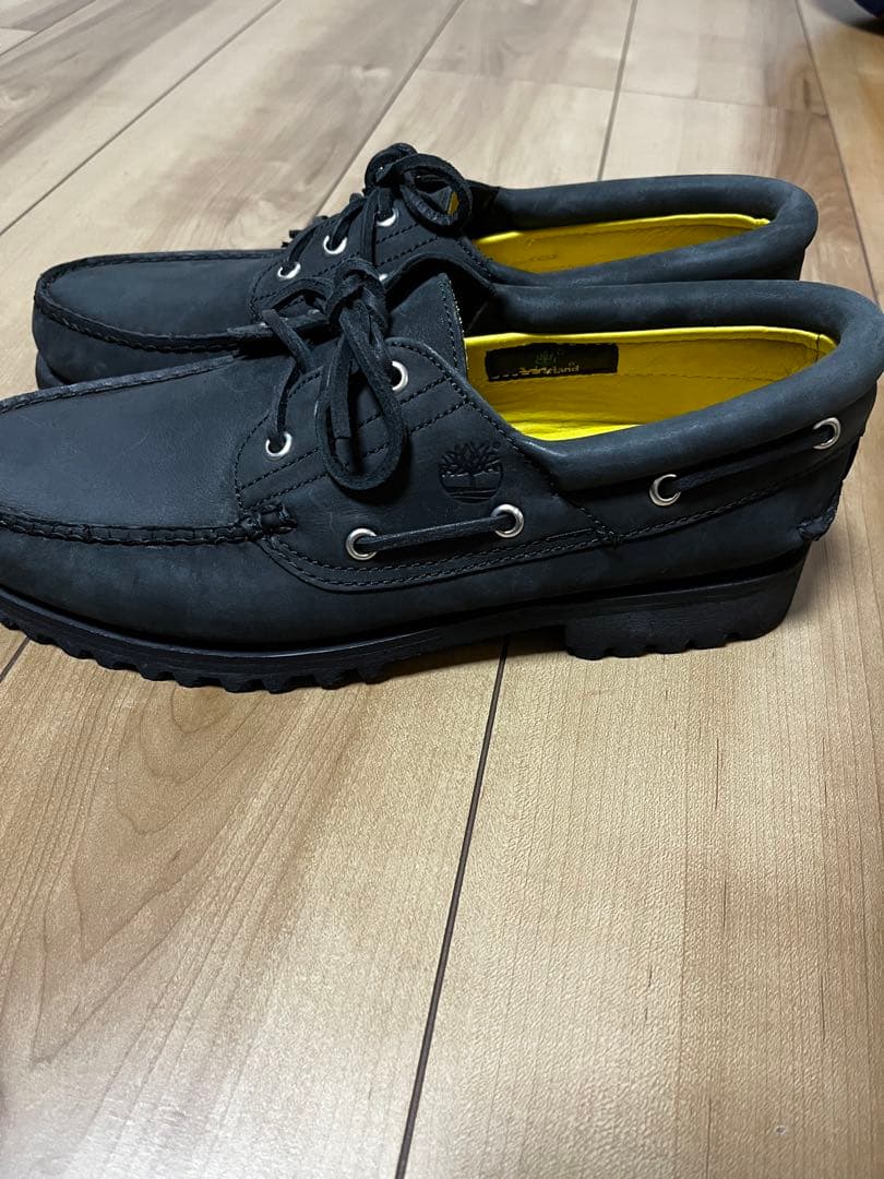 未使用品Timberland AUTHENTIC 3EYE LUG BLK 廃盤