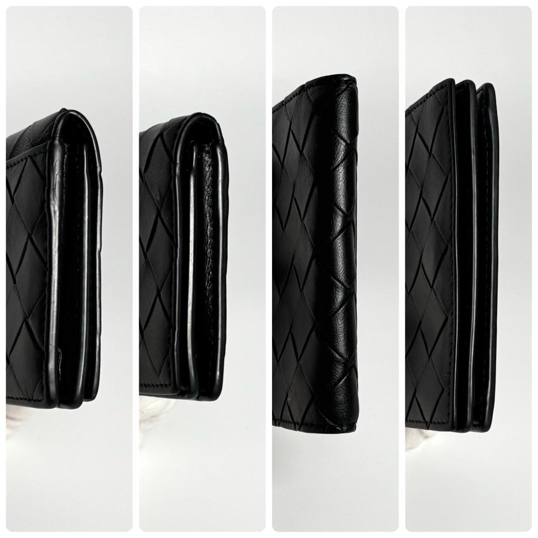 ICチップ　ボッテガヴェネタ　イントレチャート　カードケース　名刺入れ　レザー