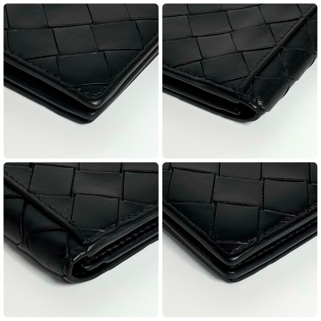 ICチップ　ボッテガヴェネタ　イントレチャート　カードケース　名刺入れ　レザー