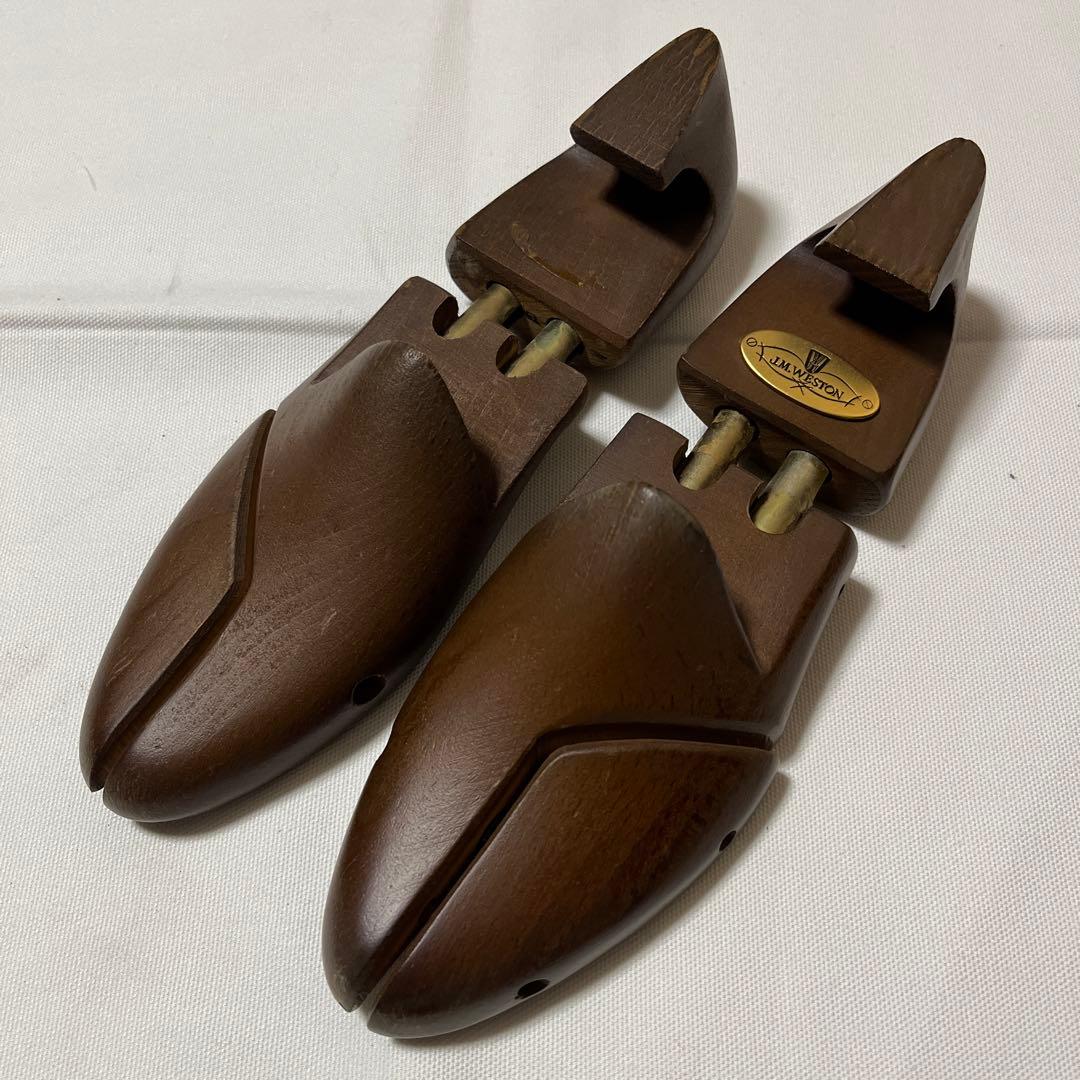 【J.M. WESTON】レザー ローファー（シューツリー付き）　レディース　黒