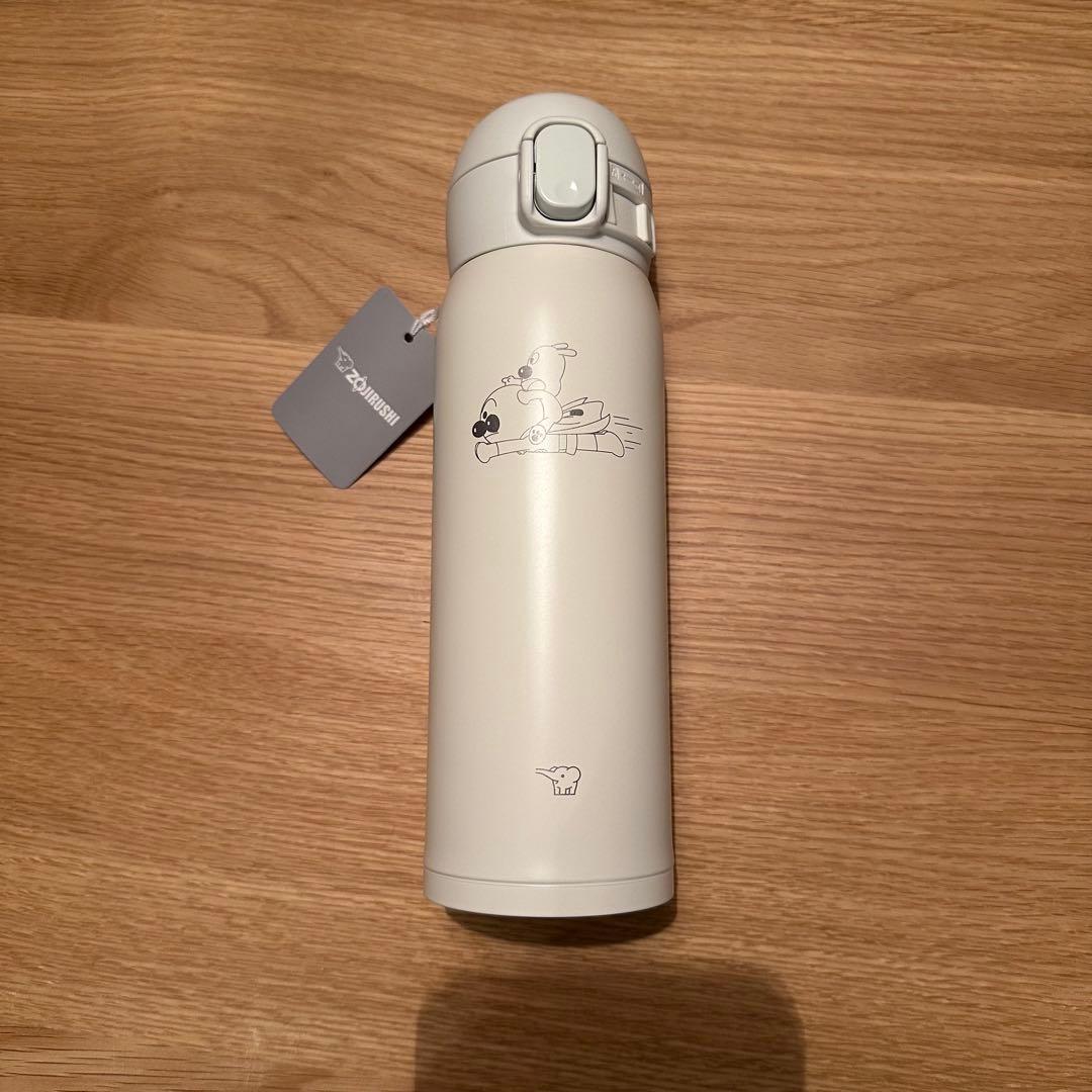 【新品・限定】アンパンマン象印　マグ 水筒 480ml ホワイト　ミュージアム