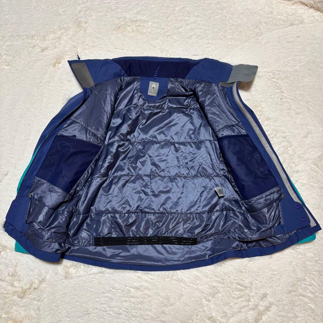【美品】mont-bell モンベル シャルモパーカ ー　スノーウェア　Lサイズ