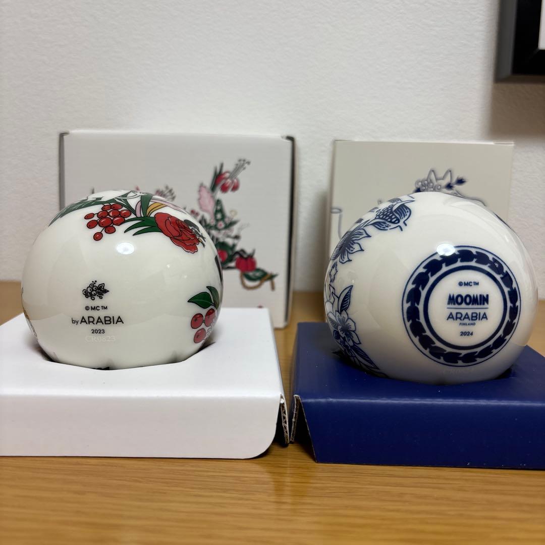 アラビアARABIAムーミン クリスマス オーナメント2023.2024
