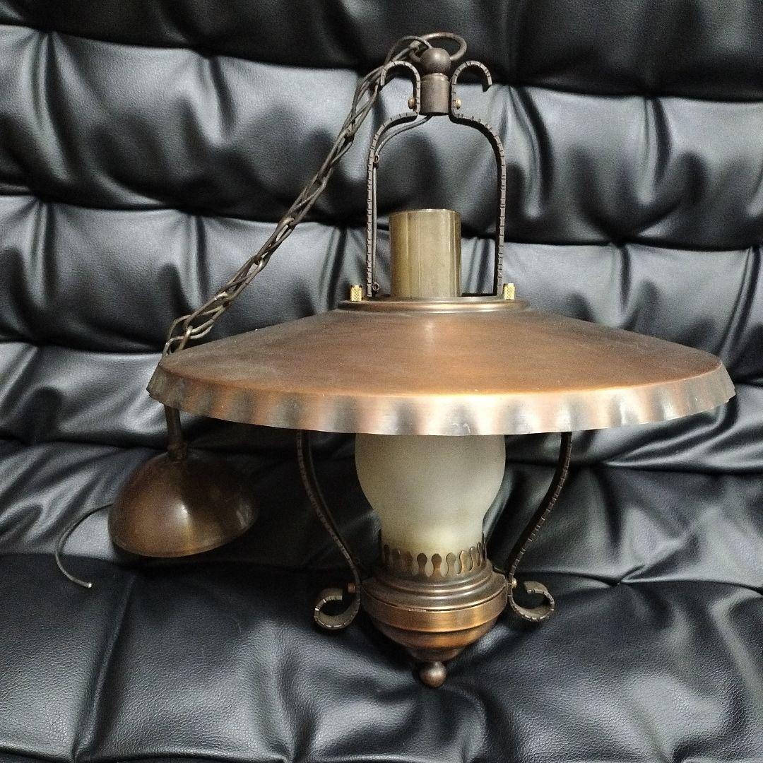 アンティーク 天井 ランプ 昭和 レトロ