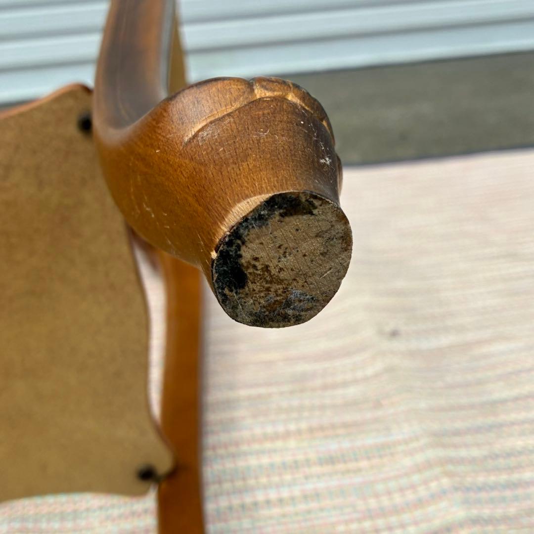 【送料込】アンティーク家具　大理石調　猫脚 コンソール 台　テーブル レトロ