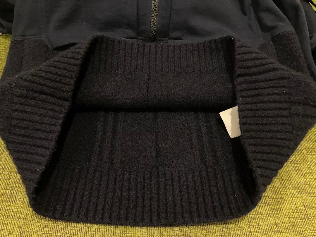 STONE  Sサイズ ニットプルオーバー ネイビー イタリア製