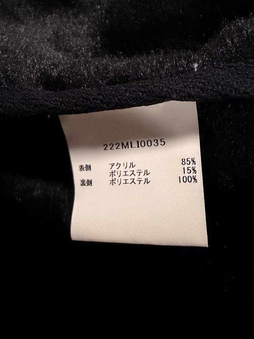 トンボ　Barbour 黒ファーベスト 40サイズ