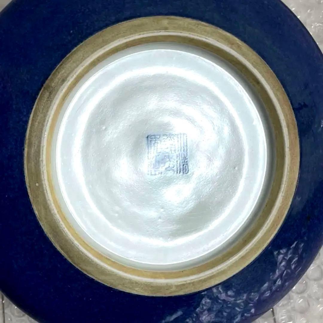 中国 骨董品 大清道光年製 筆洗 五彩鷄絵図 陶芸 古美術 。