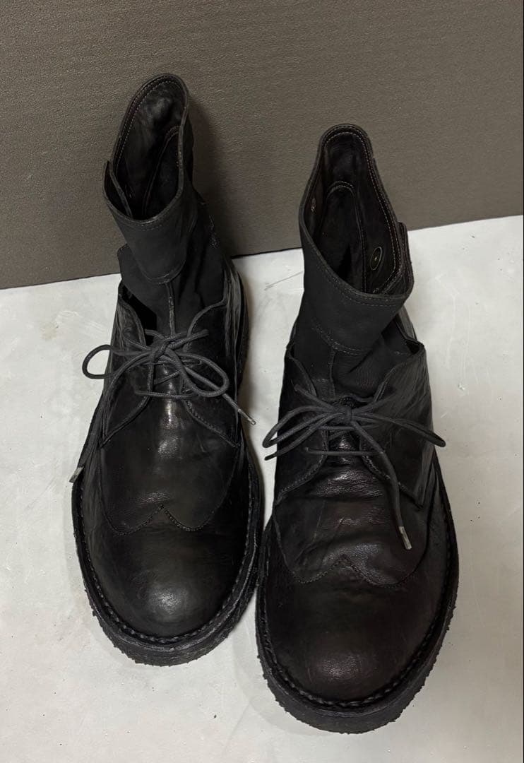 DK公式アカウント collection PRIVE? レザーブーツ