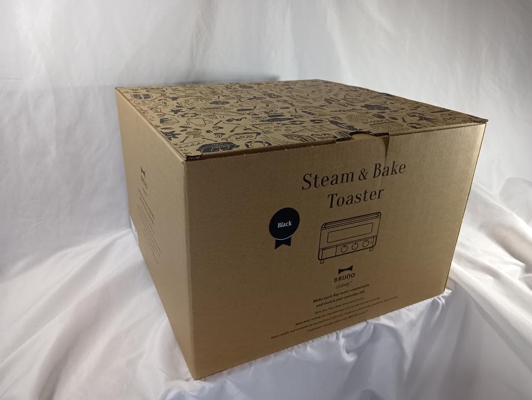 新品未使用　BRUNOスチーム＆ベイクトースターBOE067-BKコンベクション