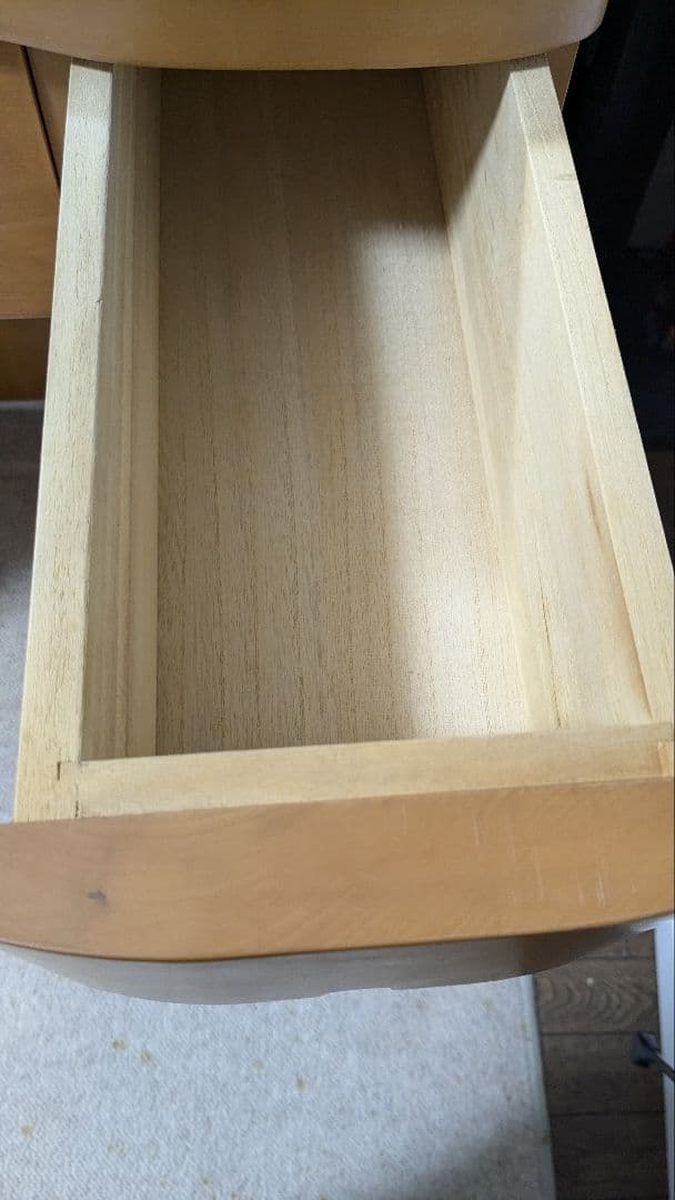 【大塚家具】ドレッサー鏡台　カバ材