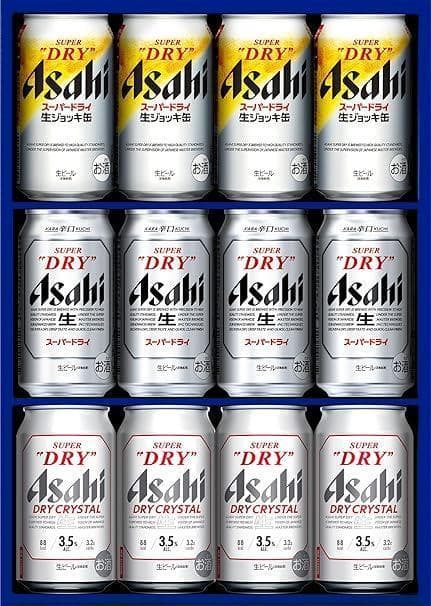 贅沢に３セット　アサヒ・サントリー　　　　　　ビール です