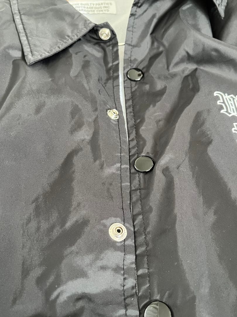 美品　WACKO MARIA ワコマリア コーチジャケット 黒 L