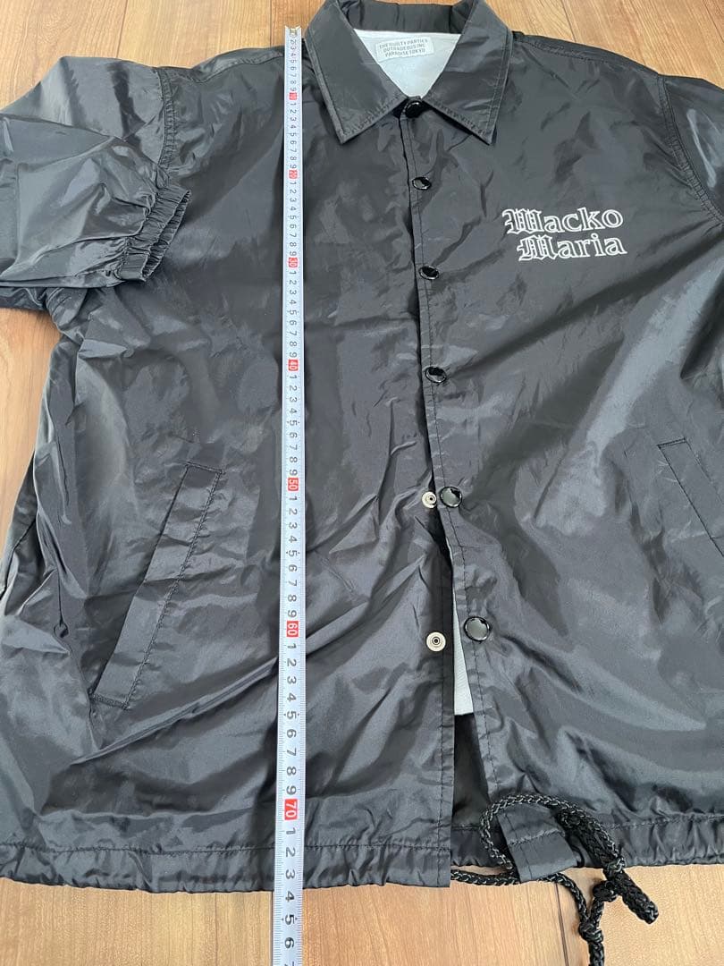 美品　WACKO MARIA ワコマリア コーチジャケット 黒 L