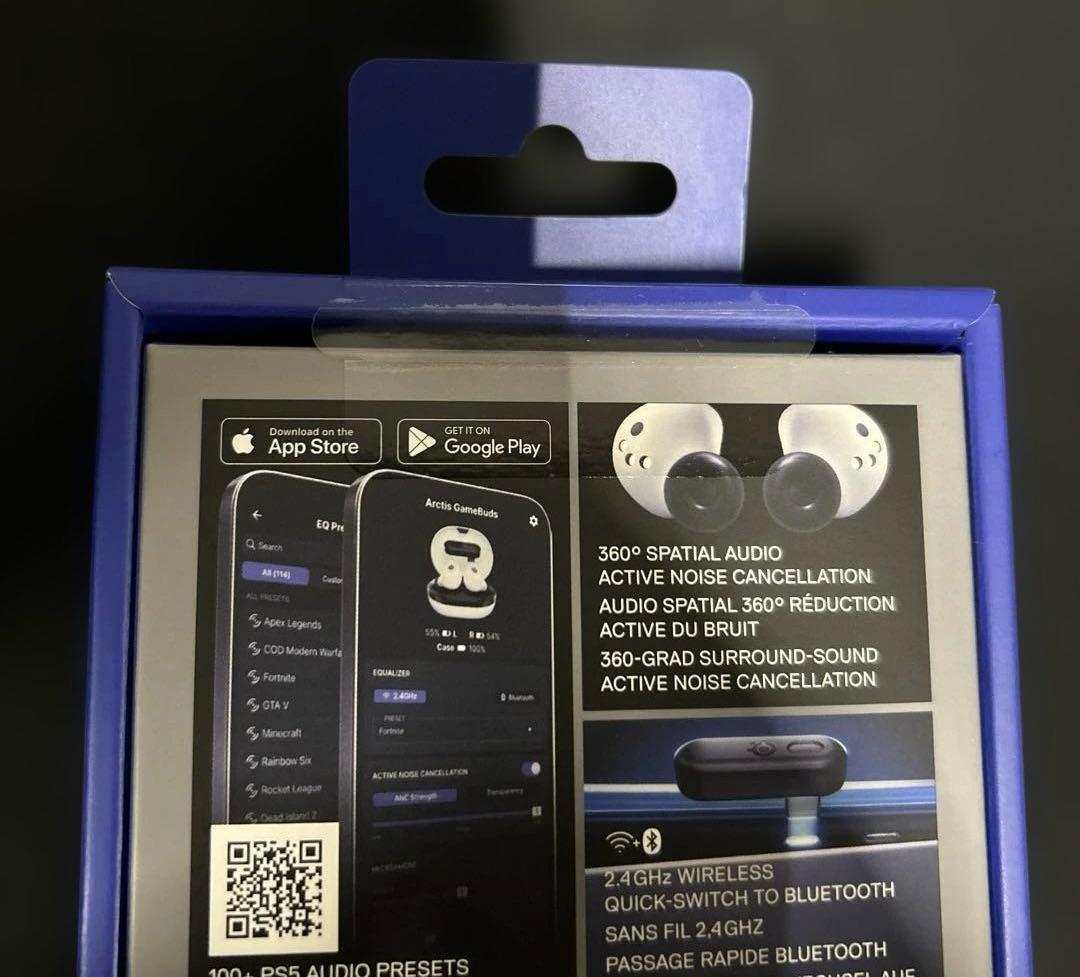 SteelSeries ゲーミングワイヤレスイヤホン