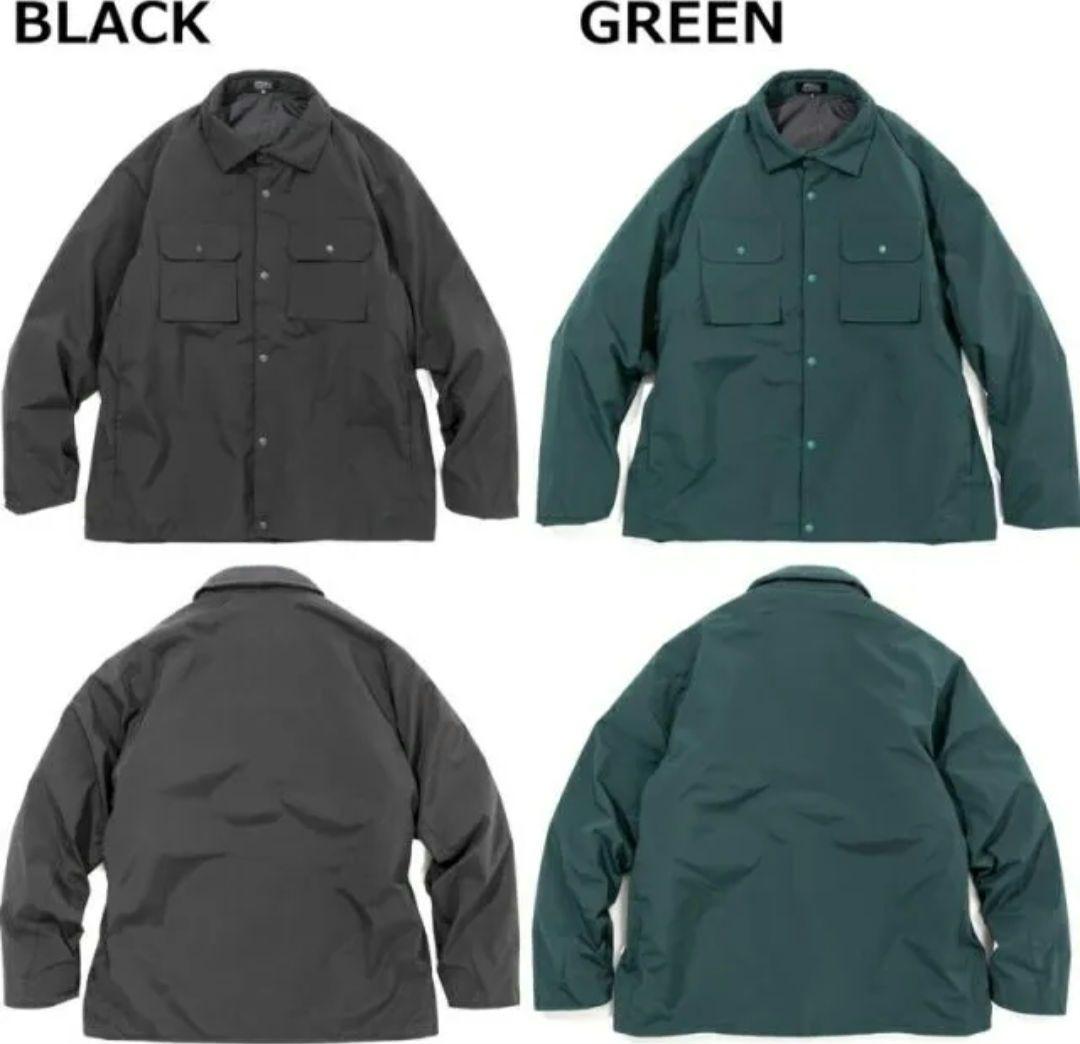 アブガルシア パデッド シャツアウター新品未使用 L 緑