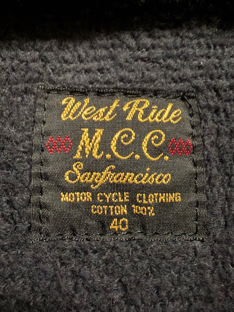 ★ウエストライド★現行品★パーカー★中古Lサイズ★WESTRIDE★ハーレーに★