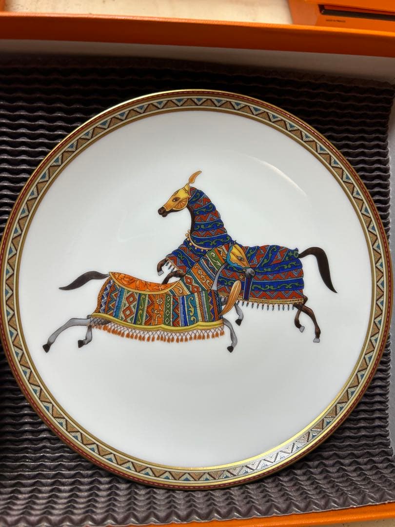 エルメス　シュヴァルドリアン　馬柄プレート3枚