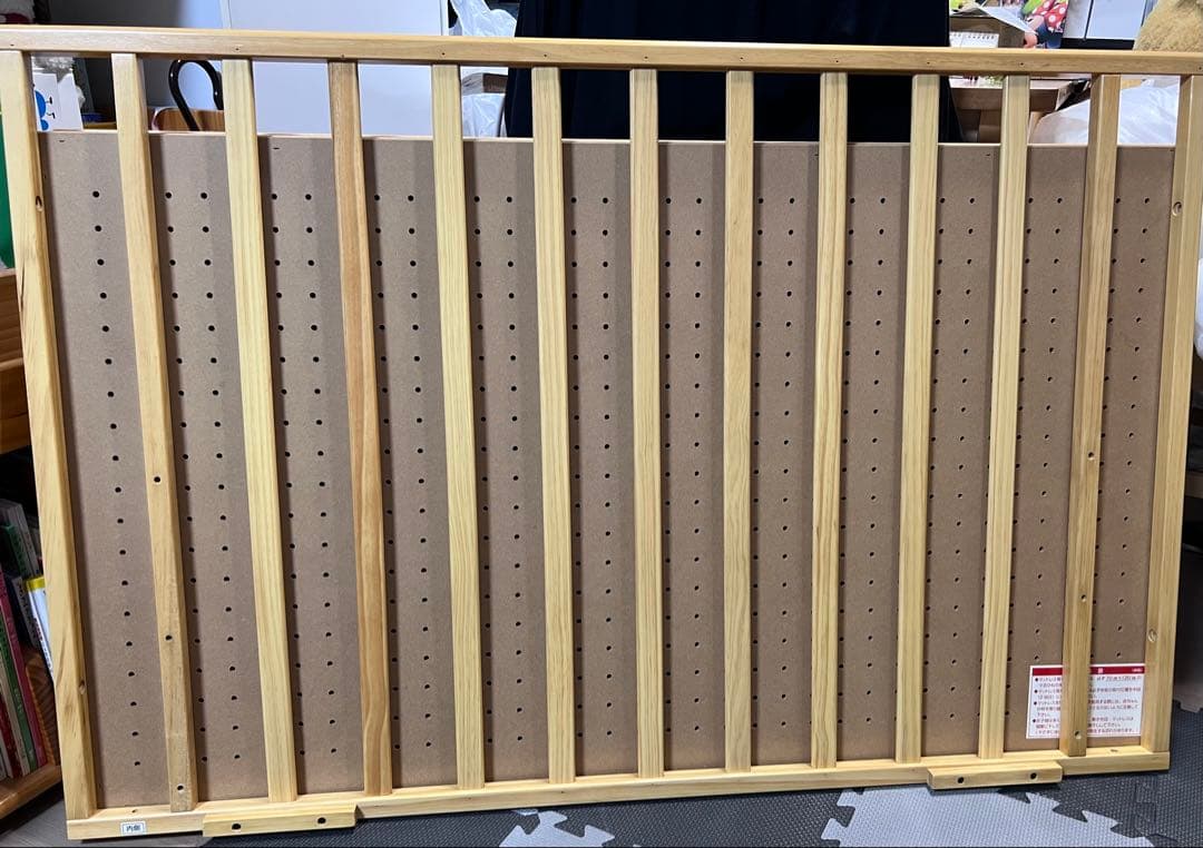 KATOJI カトージ 高さ調節可能、収納付き 木製 ベビーベッド