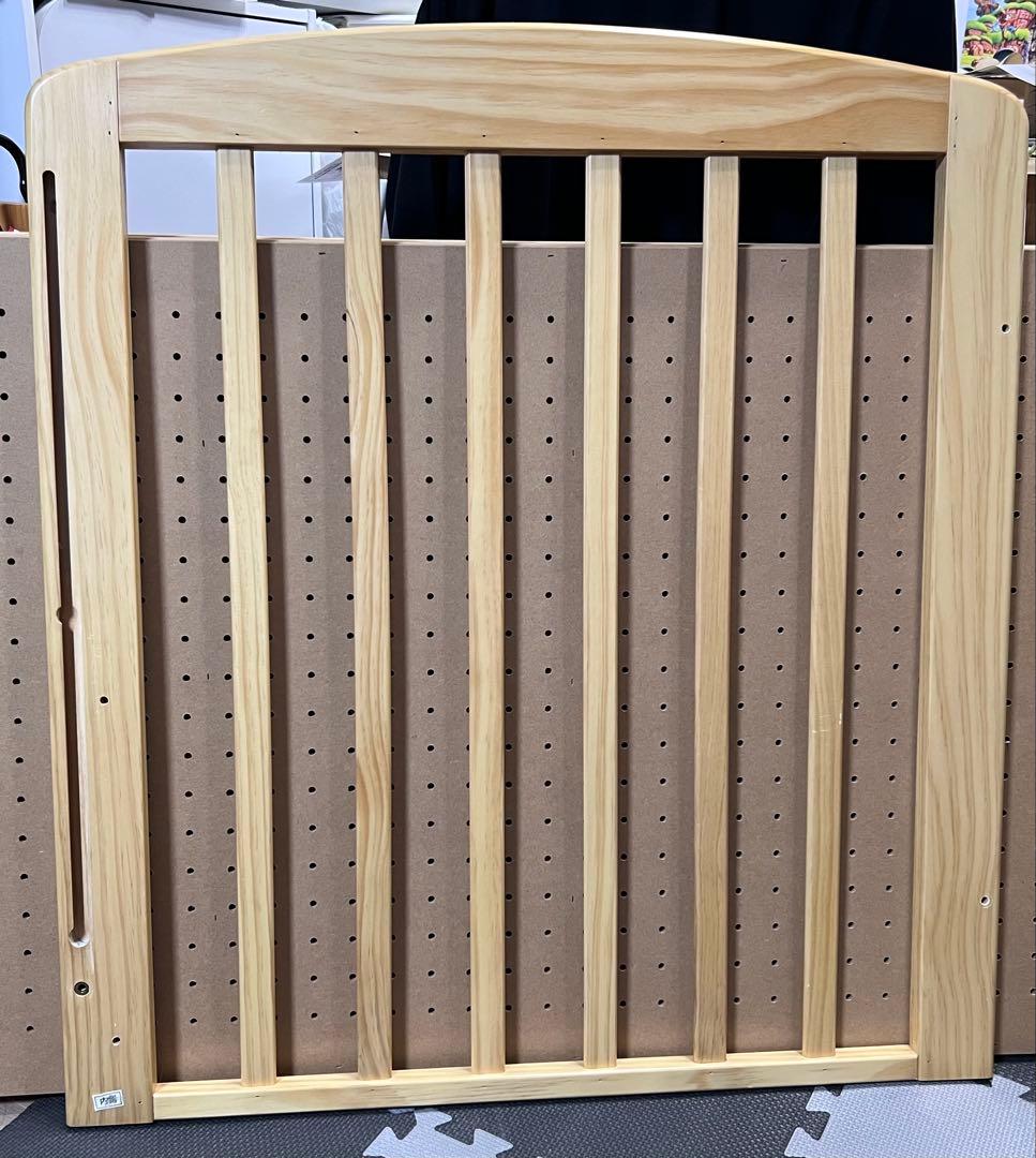 KATOJI カトージ 高さ調節可能、収納付き 木製 ベビーベッド