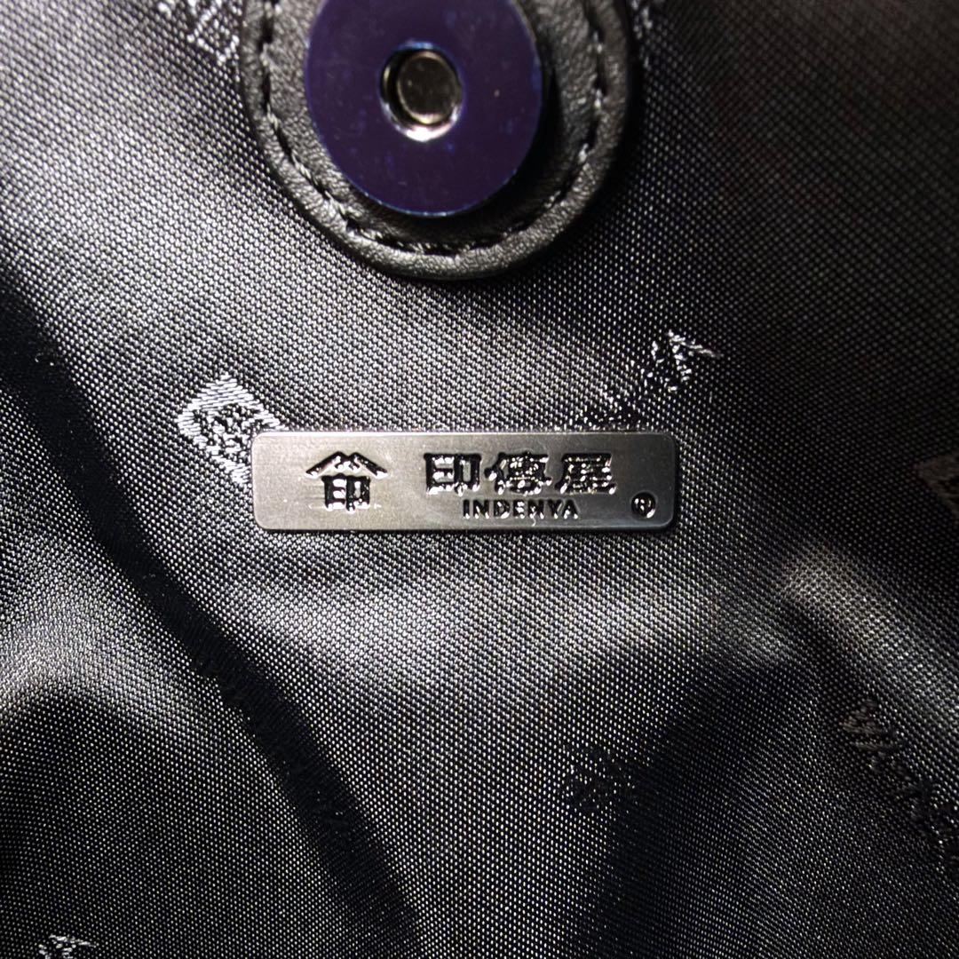 ✨未使用✨ 印傳屋 ショルダーバッグ 変わり市松 漆模様