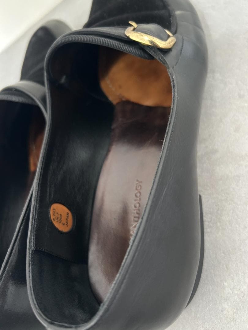 K*読様 カルマンソロジーローファー　ブラック